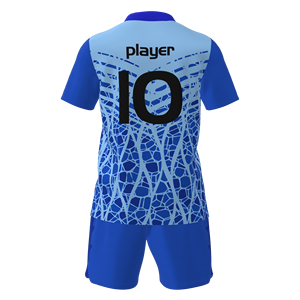 Uniformes de football pour adultes de haute qualité, dégradé de couleurs, logo d'équipe personnalisé, impression de nom, uniforme d'équipe de compétition sportive pour adultes - Product Image 3