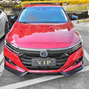 <b>For</b> Honda Accord 10.5th Gen 2022 Body Kit Front Bumper Lip Glossy Black Sport Style Bumper Splitter <b>Diffuser</b> <b>Car</b> Accessories - Product Image 3