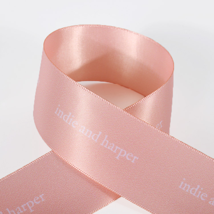 Factory Custom High Quality 3mm 10mm 16mm 25mm 38mm Cut Lengths Double Faced Wedding Satin Ribbon Rolls Image 3