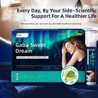 Coffret Cadeau Sommeil Jour et Nuit pour Adultes : Comprimés GABA, Graine de Jujuba, Reishi, Dendrobium – Boisson Herbal pour le Soutien du Sommeil
