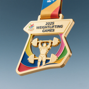 Médaille Irrégulière Personnalisée en Alliage de Zinc, Étanche, Gravée au Laser, pour Compétition de Basketball, Récompense Étudiant Universitaire, Vente en Gros - Product Image 6