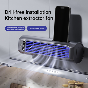 Portable Quiet Tower Fan 3000mah Rechargeable Vertical Cooling Fan Wall Mount no Drilling Desktop Floor Air Cooler for Home Use - Product Image 4