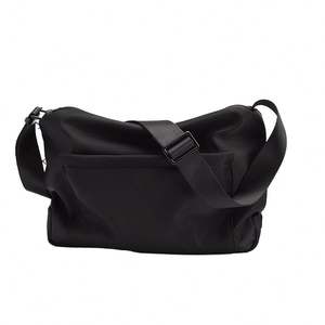 Large Capacity Waterproof American-Style Sling <b>Bag</b> <b>for</b> Men Zippered <b>Crossbody</b> <b>Bag</b> Multi-Functional Leisure Messenger <b>Bag</b> - Product Image 4
