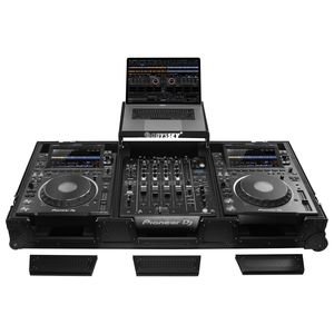 Glide phong cách DJ Turntable Quan Tài Trường hợp với trượt cho máy tính xách tay phù hợp nhất 12 "DJ Máy trộn và hai tiên phong <span class=keywords><strong>CDJ</strong></span>-3000 - Product Image 3