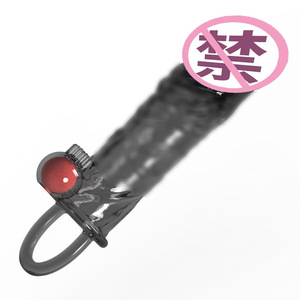 Anillo Vibrador para Pene Secret Love Black Warrior de 4.5cm, Translúcido Negro, Uso Externo para Hombres - Product Image 4