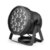 Lampu Par LED RGBW Slim Aluminium 250W DMX512/Kontrol Aktif Suara IP33 Hijau/Kuning untuk Klub Malam Disko Pernikahan DJ Uplight