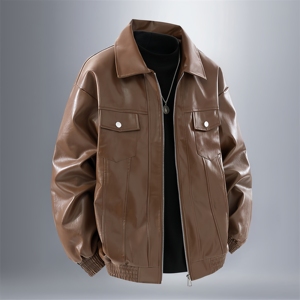 <span class=keywords><strong>Giacca</strong></span> di pelle americana, tuta <span class=keywords><strong>da</strong></span> motociclista <span class=keywords><strong>da</strong></span> <span class=keywords><strong>uomo</strong></span> primavera e autunno, <span class=keywords><strong>giacca</strong></span> di pelle larga di marca alla moda - Product Image 3