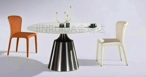 Jin rui da vàng chải SS chức năng bàn ăn bệ cho bàn ăn lớn, thương mại cấp 200kg Tải bảng - Product Image 5