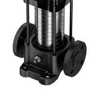 Pompe verticale en ligne CDL avec variateur de fréquence pour équipements de refroidissement par air et liquide, circulation stable, surpression industrielle