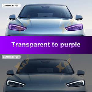 Película Protectora para Faros Delanteros Externos de TPU PPF, de Blanco a Morado, de Blanco a Negro, Compatible con Volvo XC60 R Design <span class=keywords><strong>Inscription</strong></span> 2022-2024 - Product Image 5
