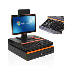 Sistema POS All-in-One da 15,6 Pollici con Schermo Touch, Display Cliente, Dispositivo per Cassiere, Terminale POS con Scanner, Stampante e Cassetto Portamonete - Product Image 3