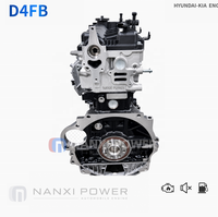Motore di ricambio D4FB Long Block per riparazione motore diesel Hyundai i30 Elantra Forte Kia 1.6L