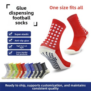 Calze da Calcio a Metà Polpaccio con Motivo a Pois, Unisex, Foderate in Spugna, in Nylon, Antiscivolo, Resistenti all'Abrasione, Ammortizzanti per Basket - Product Image 5