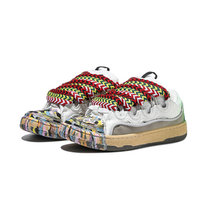 Sneakers Casual Unisex con Lacci e Punta Rinforzata, Suola Spessa, Personalizzabili, Colori Misti, in Mesh - Product Image 2