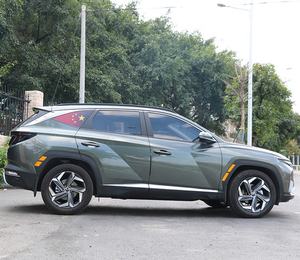 Portaequipajes de techo de coche de aleación de aluminio tipo adhesivo negro plateado para Hyundai <span class=keywords><strong>Tucson</strong></span> <span class=keywords><strong>2022</strong></span> 2023 2024 - Product Image 6