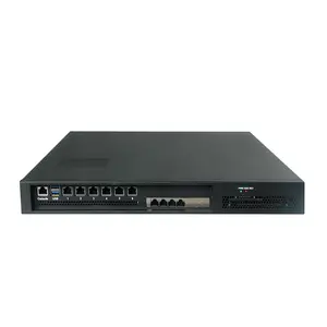 Zunsia industrial firewall router mini pc Intel 11a generazione Tiger Lake-U processore 6 LAN TPM 1U supporto per telaio