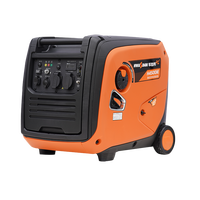 Hwasdan Tragbarer 3,5kW 4kW Leiser Benzin-Inverter-Generator für Haushalt, Notfälle und Baustellen