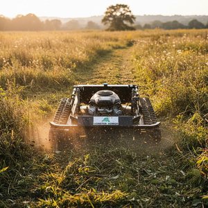 Spedizione Gratuita, Tosaerba Telecomandato 100%, Falciatrice da Giardino, Tagliaerba <span class=keywords><strong>a</strong></span> Benzina/Diesel - Product Image 2