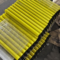Ligne de convoyeur à rouleaux en acier inoxydable pour le transport de rouleaux non motorisés galvanisés avec composants de roulement à billes
