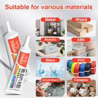 Adhésif élastique PUR Zhanlida 50 ml à séchage rapide pour la réparation de téléphones portables, d'écouteurs TWS et de tablettes – Collage souple et flexible