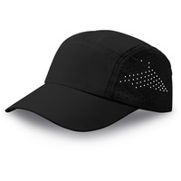 Custom Rubber Pvc Logo Golf Hoeden Baseball Cap 5Panel Touw Hoed Kwaliteit Laser Cut Merk Sport Caps Voor Mannen Snel Droog Pet