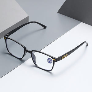 نظارات قراءة أوروبية الطراز مضادة للضوء الأزرق للنساء، نظارات قراءة عصرية متعددة الاستخدامات تساعد على تنحيف الوجه للرجال JJ 608 - Product Image 1