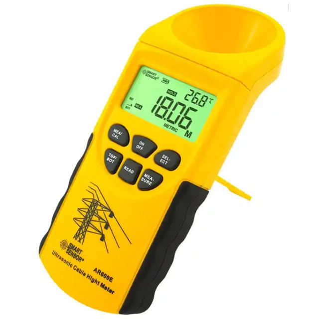 AR600E Nice Quality Smart Sensor LED Display Ultrasonic Cable Height Meter for Electrical Repair