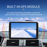 Autoradio stéréo 2DIN Android avec écran tactile de 10 pouces, support de tableau de bord, électronique automobile, lecteur DVD réglable