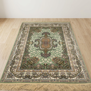 Luxury Handmade Pure Silk Area <b>Rug</b> Modern Custom Pattern Hand Knotted Carpet Washable <b>Non</b> <b>Slip</b> Premium Floor Decor for Home - Product Image 4