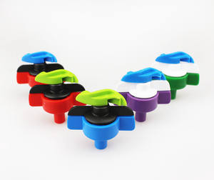 Rociador de plástico giratorio para jardín de agua, herramienta de riego de boquilla uniforme - Product Image 2