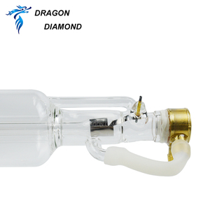 Dragon Diamond CO2 <span class=keywords><strong>Laser</strong></span> Tube <span class=keywords><strong>40W</strong></span> Co2 <span class=keywords><strong>Laser</strong></span> Tubes Cabeza de metal para máquina de corte y grabado - Product Image 2