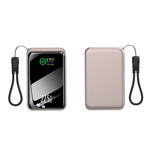 Power Bank all'ingrosso PD22.5W a ricarica rapida 10000/20000mAh con schermo TFT a colori e cavo integrato, <span class=keywords><strong>caricabatterie</strong></span> portatile per uso quotidiano all'aperto - Product Image 1