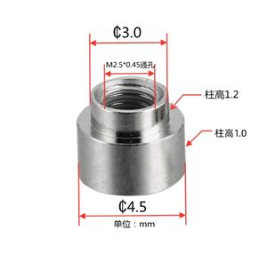 Legood SMT น็อตทองเหลืองชุบนิกเกิลผ่านรูสำหรับ M2.5บอร์ด PCB - Product Image 5