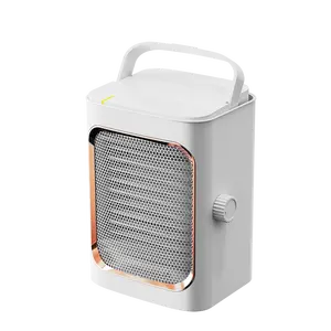 Desktop Heater Fan,Room Office Mini Fan Heaters Desktop Winter Heating Fan Space Heater Fan,Portable Ptc Electric Heaters