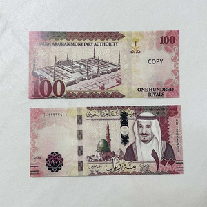 Chất lượng cao thực tế saudi tiền giấy dán jubba abaya thobe Prop Tiền Phong Cách Hiện Đại 5 10 20 50 100 200 500 riyals - Product Image 4
