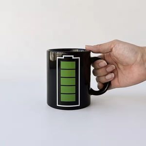 Tazas de Café de Cerámica Blancas para Sublimación al por Mayor, Tazas de Cerveza Coloridas con Logotipo Personalizado, Tazas para Sublimación para Regalos y Promociones - Product Image 3