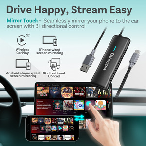 <span class=keywords><strong>Ottocast</strong></span> 2 en 1, Adaptador de Conectividad In-Vehicle para Autos, <span class=keywords><strong>Android</strong></span> y IOS CarPlay Box, Duplicación de Pantalla Inalámbrica, Control Remoto - Product Image 4