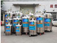 Conteneur de cryopréservation à l'azote liquide haute pression YDS-30, bouteilles de gaz en acier pour les industries de laboratoire