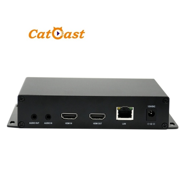 H.265/H.264 HD MI Video Encoder with RTMP/HLS/HTTP/UDP Living Stream to IP