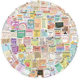 100 <span class=keywords><strong>Pegatinas</strong></span> Adhesivas de Salud Mental para Decoración de Libros y Botellas, con <span class=keywords><strong>Frases</strong></span> <span class=keywords><strong>Motivadoras</strong></span> y Positivas - Product Image 2