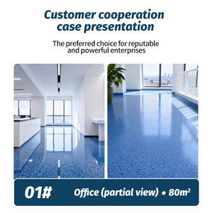Pintura Epoxi Autonivelante de Arena de Color de Alta Resistencia al Agua para Construcción, Antideslizante y Resistente al Desgaste, con Alto Brillo - Product Image 3