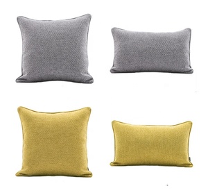 Nordic Ins Cotton Linen Sofa Pillow <strong>Cushion</strong> Cover <strong>Rectangular</strong> Solid Color Pillow Cover Customized - Product Image 6