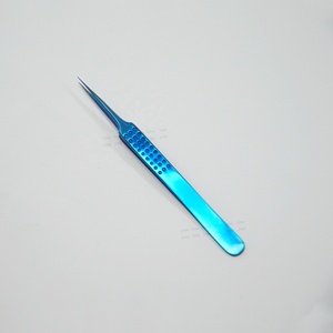 Pincettes professionnelles pour Extension de cils, pinces à épiler, gamme Premium, Type russe, Volume - Product Image 4