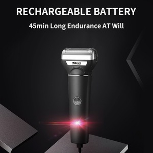 Dsp Electric Shaver For Men Waterproof Floating Head Twin Blade Rechargeable 45Min <b>Battery</b> Life USB Charging - Product Image 3