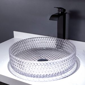 Lavabo de Diseño Italiano, Mueble de Baño Gris Claro con Lavamanos de Vidrio Templado, Estación de Lavado de Manos, Lavabo de Baño en Venta - Product Image 1