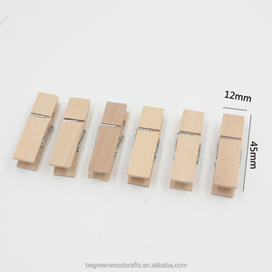 Pioli in Legno Lucidato 45*12mm per Decorazioni Matrimoniali, Pioli Naturali per Appendere <span class=keywords><strong>Foto</strong></span> a Parete - Product Image 5