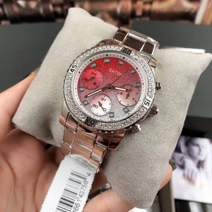 Montre pour femme <span class=keywords><strong>Guess</strong></span> W0774L5, prix d'usine, style coréen minimaliste, chronographe à aiguilles, 38 mm, acier inoxydable, verre minéral, mouvement à quartz - Product Image 6