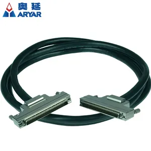 1M SCSI100 SCSI 100 Pin Pria KE Pria Kabel Data Breakout Terminal Sinyal DB Tipe Capture Card Konektor Kabel