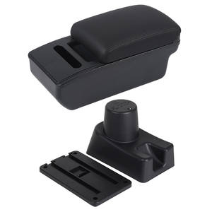 กล่องวางแขน Vtear ABS พร้อมที่วางแก้ว USB |   อุปกรณ์ตกแต่งภายในรถยนต์รุ่นด้านหน้าสำหรับมิตซูบิชิ แอททราจ 2015-2018 - Product Image 1