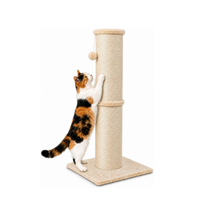 Rascador para Gatos de 32 Pulgadas de Alto, Rascador de Sisal Natural de 5.5 Pulgadas de Diámetro, Resistente a los Arañazos y Duradero - Product Image 1